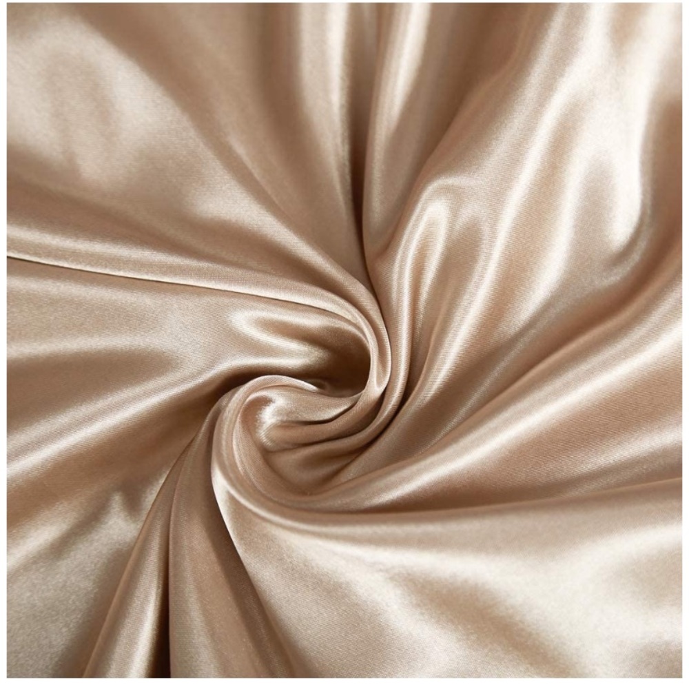 6 Pcs Bed Sheet Set Lux Rich Silk Satin Silky Soft - Picture 6 of 6